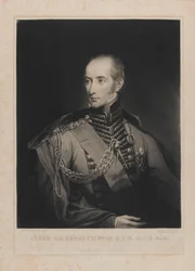 Generał porucznik Sir Henry Clinton, ryty przez Samuela Williama Reynoldsa I (1773-1835) 1 maja 1827