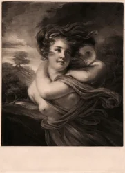 Panna Emma Hart (później Lady Hamilton) jako bachantka
