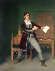Charles Farley (1771-1859) jako Francisco w „Opowieści o tajemnicy” Thomasa Holcrofta, w Covent Garden Theatre, 1802