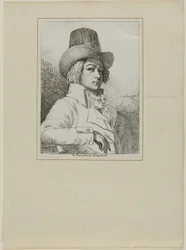 Portret B. Reading, grawer