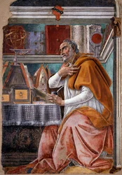 Święty Augustyn (fresk)