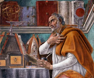 Fragment „Świętego Augustyna”