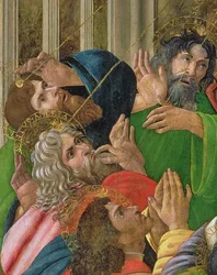 Szczegóły Zstąpienia Ducha Świętego, 1495-1505