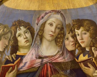 Maryja z Dzieciątkiem i sześcioma aniołami