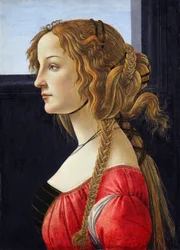 Portret młodej kobiety