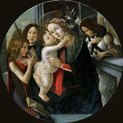 Madonna z Dzieciątkiem ze św. Janem i dwoma aniołami.