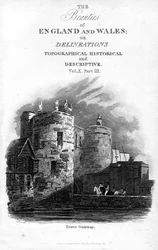 Tower Gateway, Tower of London, 1815.