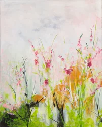 Dainty Ladies, 2017 (akryl na płótnie)