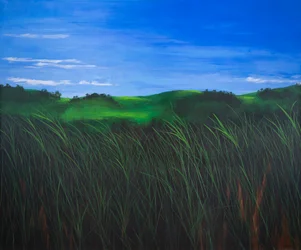 Rolling Hills, 2022 (akryl na płótnie)