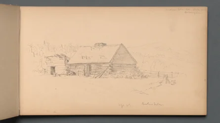 Szkicownik, strona 14: Berlin Falls 2 września 1859.