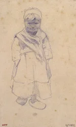 Dziewczyna z drewniakami