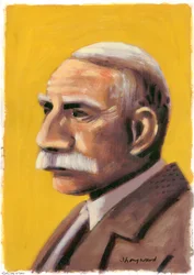 Edward Elgar, 2008 (olej na papierze)