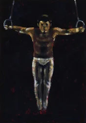 Pierścienie, 2009 (akryl)