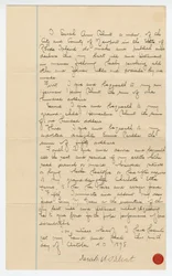 Ostatnia wola i testament Sarah Ann Blunt Crozley, październik 1898 r.