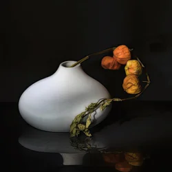 Elegancka martwa natura z miechunką