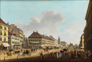 Teatr w Leopoldstadt, 1825.