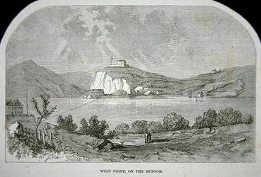 West Point, kluczowy fort, który Benedict Arnold planował dostarczyć Brytyjczykom podczas wojny o niepodległość (lito)