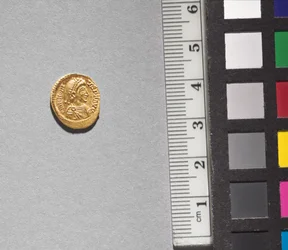 Solidus z Arkadios (awers), 395-408 (złoto) (patrz CVL 499735 na rewersie)