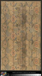 Zwykły złożony fragment jedwabiu