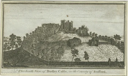 Zamek Dudley: grawerowanie, bd [ok. 1780] (druk)