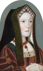 Portret damy, o której mówi się, że to Lady Margaret Percy, hrabina Cumberland (olej na panelu)