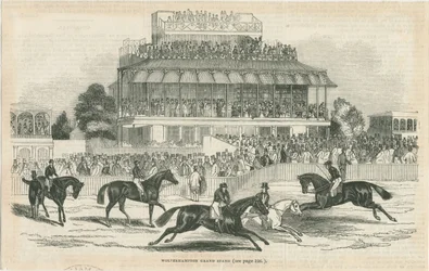 Wolverhampton - Grand Stand: drzeworyt, bd [c 1844] (druk)