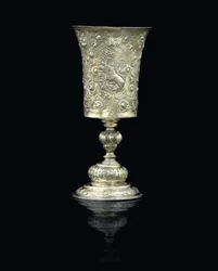 Czara, ok. 1600 (posrebrzana)