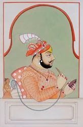 Miniatura przedstawiająca Maharana Jagat Singh Udaipur