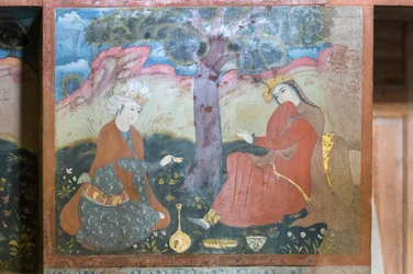 Świeże w Chehel Sotoun Palace, Isfahan, Iran