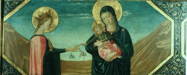Mistyczne małżeństwo św. Katarzyny, szkoła florencka