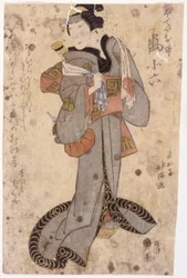 Bez tytułu (drzeworyt kolorowy)