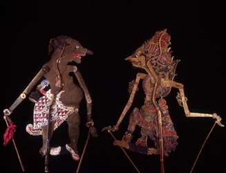 Wayang Kulit. Lalki Java. Kolekcja Jean Francois Hubert. Paryż