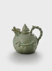 Ewer (kamionka z glazurą seledynową)