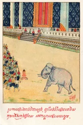 Temiya Jakata. (grafika, ok. 1910)