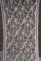 Detal łuku (stiuk)