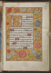 Kings 9, f.232r, Księga godzin, użycie Sarum ("Księga godzin Anny Boleyn") (welin)