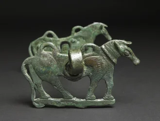 Koń Bit, prawdopodobnie IX-VII wpne, Iran (brąz) (patrz także 113753)