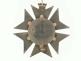 Odznaka, Order Wieży i Miecza, Portugalia, generał Sir Galbraith Lowry Cole (metal)