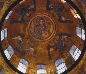 Chrystus Pantokrator z Archaniołami (mozaika)