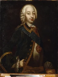 Portret cara Piotra III Rosji