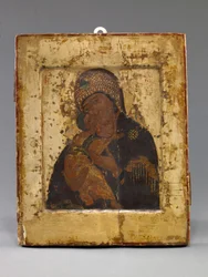 Matka Boska Wołokołamska (tempera na panelu)
