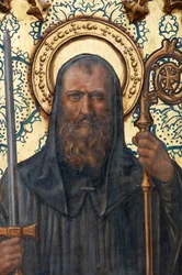 Ermitaż (Ermitaż Nuestra Señora de La Plaza). Wnętrze. Ołtarz. Szczegół. Ołtarz (obraz)