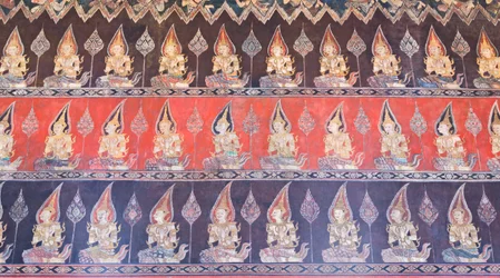 Malowidła ścienne w kaplicy Buddhaisawan, pałac Wang Na (malarstwo)