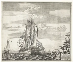 Flagship Goto Predestinatsia Opatrzność Boża zbudowana przez Piotra Wielkiego w Woroneżu, 1700, 170