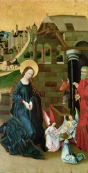 Adoracja Dzieciątka Jezus (boczny panel Tryptyku)