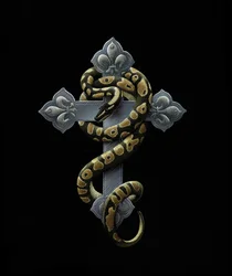 Tartuffe, 2009 (scratchboard, pokolorowany cyfrowo)