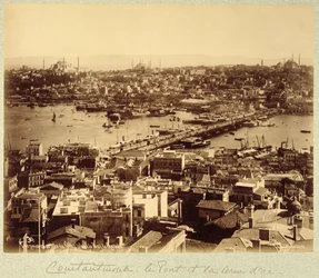 Panorama z widokiem na Stambuł i Bosfor, ok. 1890