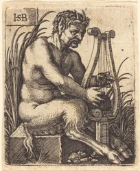 Satyr grający na lirze