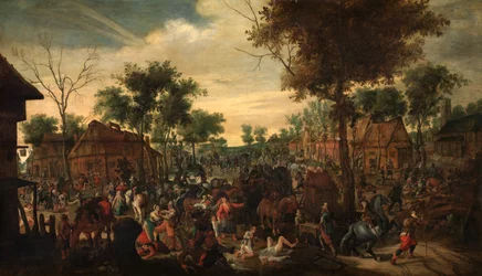 Plądrowanie Hamleta (olej)