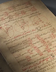 Kompendium traktatów o astronomii i matematyce autorstwa Nasira Al-Dina Muhammada bin Al-Hasana Al-Tusiego